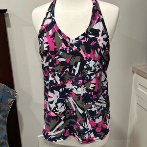 Multicolor Lululemon tank top, size 10